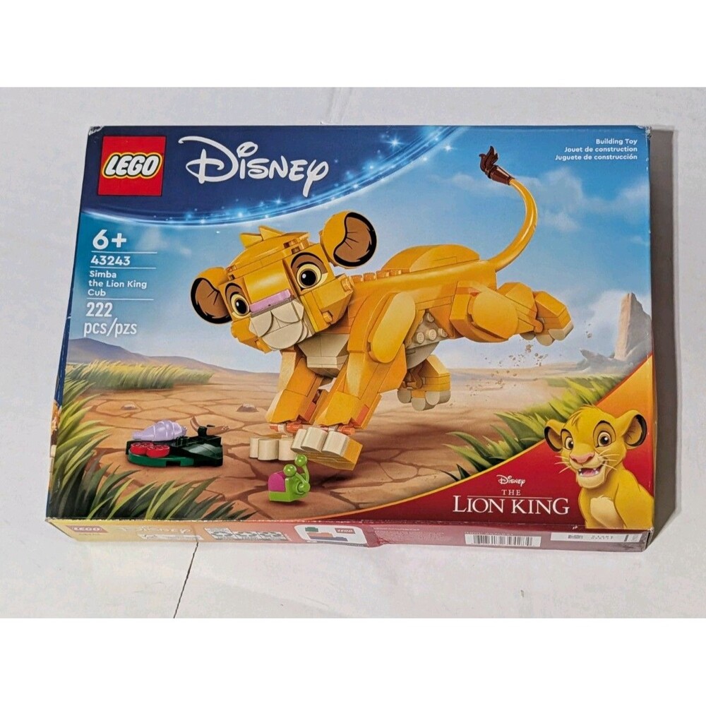 LEGO Disney Simba the Lion King Cub 43243 30th Anniversary Brand New Sealed